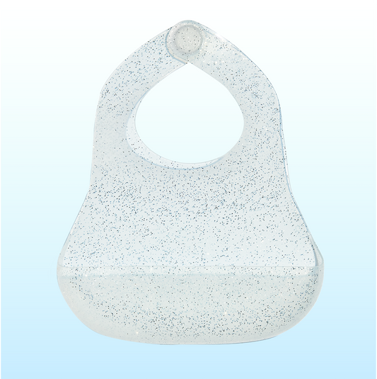 Babynetic jelly magnetic silicone baby bib in Sugar