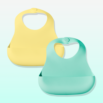 Babynetic Magnetic Bib - Banana Split + Kiwi Bliss, image 3