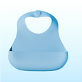 Babynetic magnetic silicone baby bib in Blueberry Burst